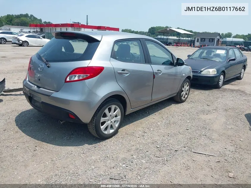 2011 Mazda Mazda2 Touring VIN: JM1DE1HZ6B0117662 Lot: 45615560
