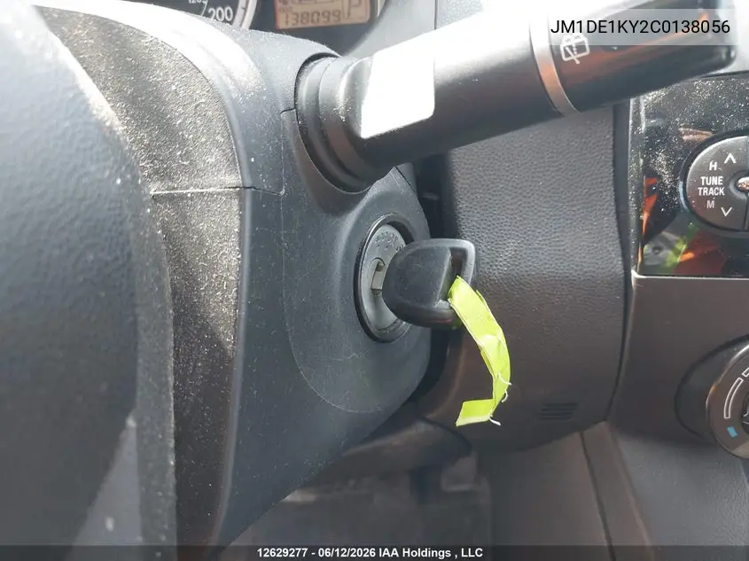 2012 Mazda Mazda2 Gx VIN: JM1DE1KY2C0138056 Lot: 12629277