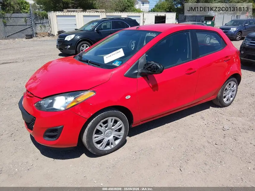2012 Mazda Mazda2 Sport VIN: JM1DE1KZ2C0131813 Lot: 45039208