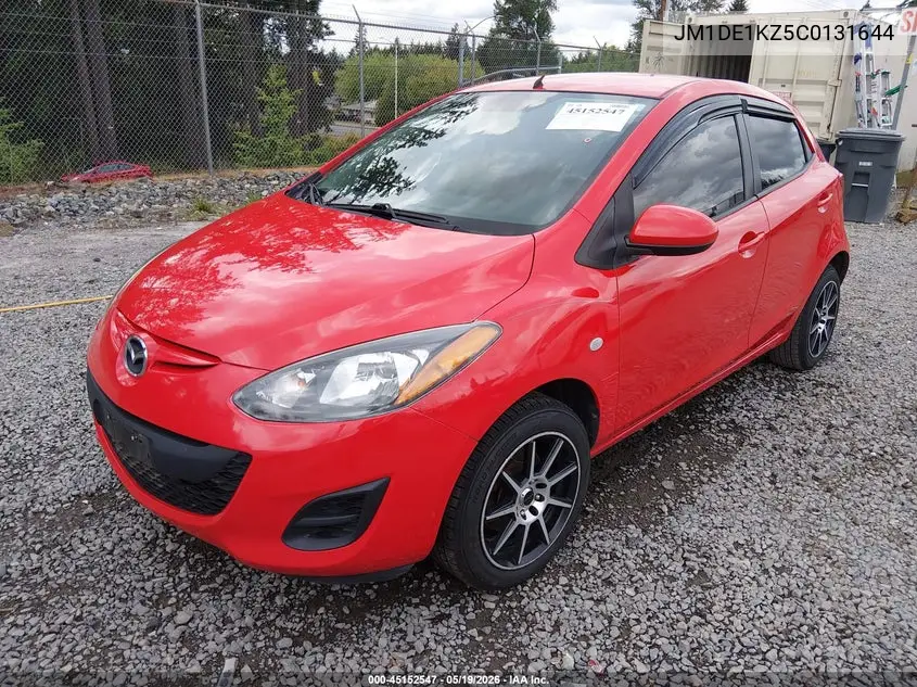 2012 Mazda Mazda2 Sport VIN: JM1DE1KZ5C0131644 Lot: 45152547