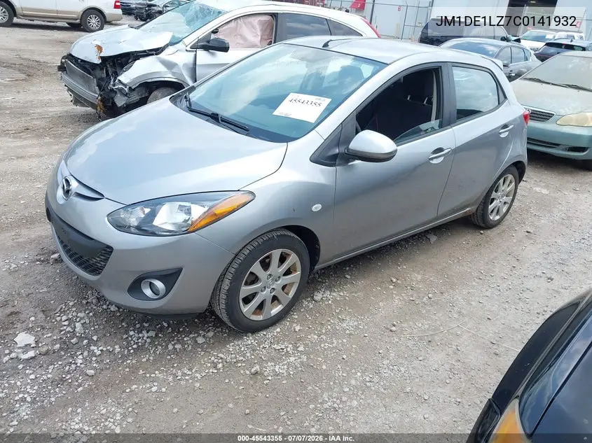 2012 Mazda Mazda2 Touring VIN: JM1DE1LZ7C0141932 Lot: 45543355