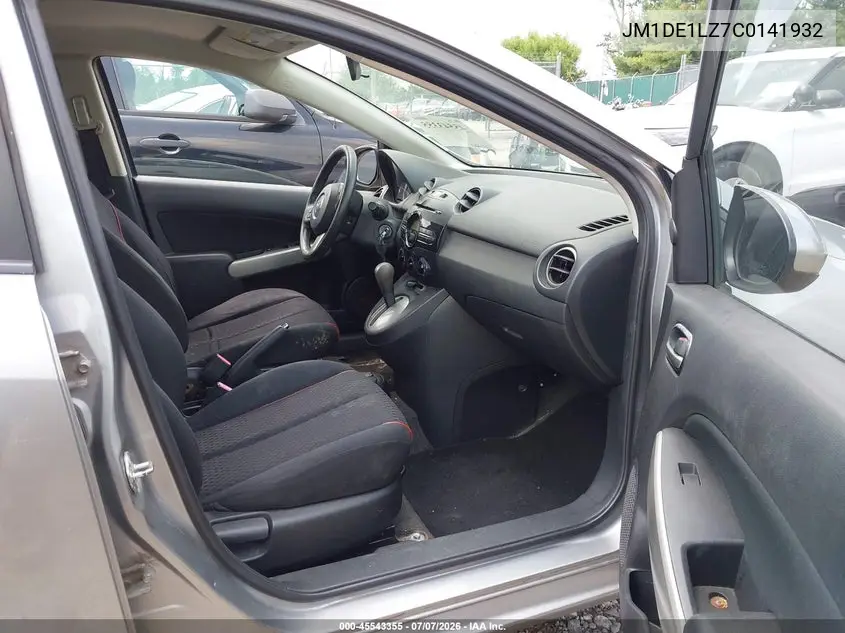 2012 Mazda Mazda2 Touring VIN: JM1DE1LZ7C0141932 Lot: 45543355