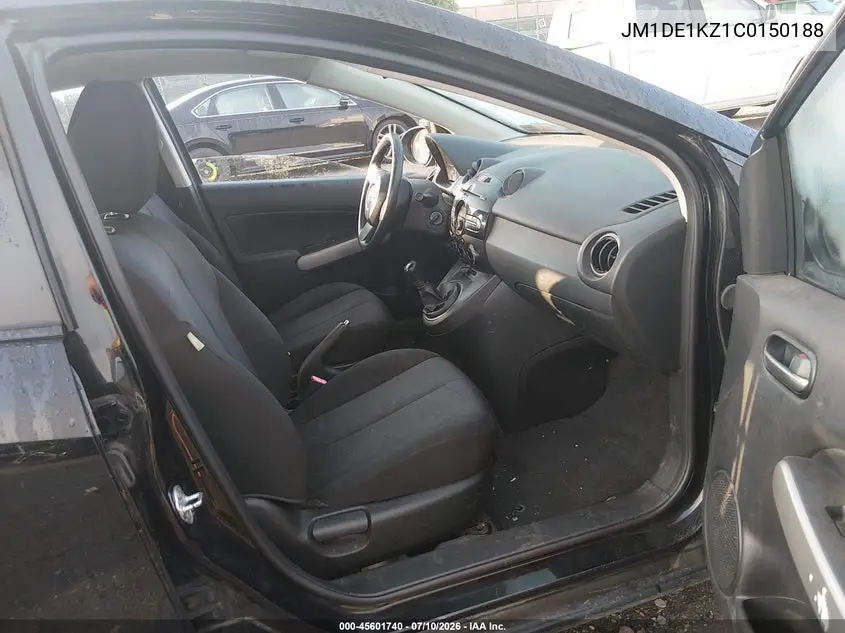 2012 Mazda Mazda2 Sport VIN: JM1DE1KZ1C0150188 Lot: 45601740