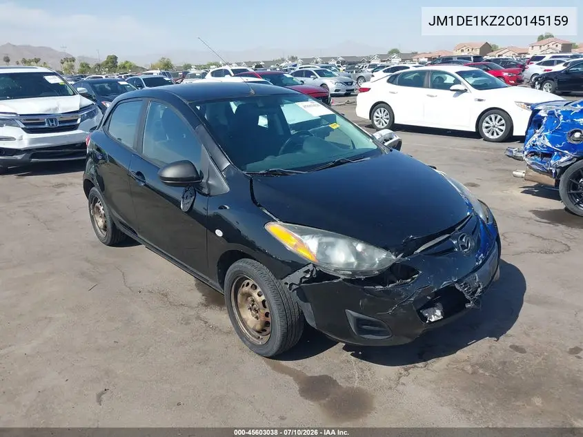 2012 Mazda Mazda2 Sport VIN: JM1DE1KZ2C0145159 Lot: 45603038