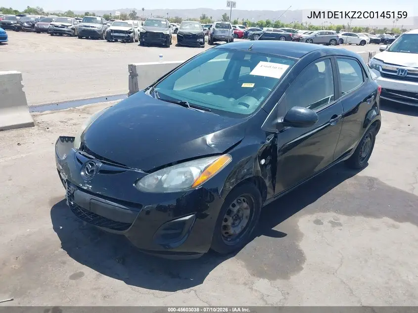 2012 Mazda Mazda2 Sport VIN: JM1DE1KZ2C0145159 Lot: 45603038