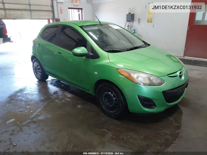 2012 Mazda Mazda2 Sport VIN: JM1DE1KZXC0131932 Lot: 45606615