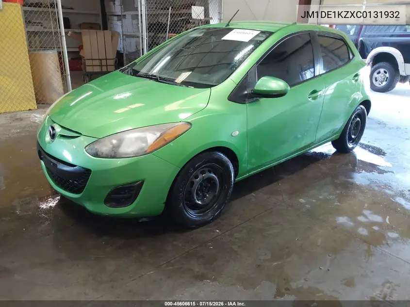 2012 Mazda Mazda2 Sport VIN: JM1DE1KZXC0131932 Lot: 45606615