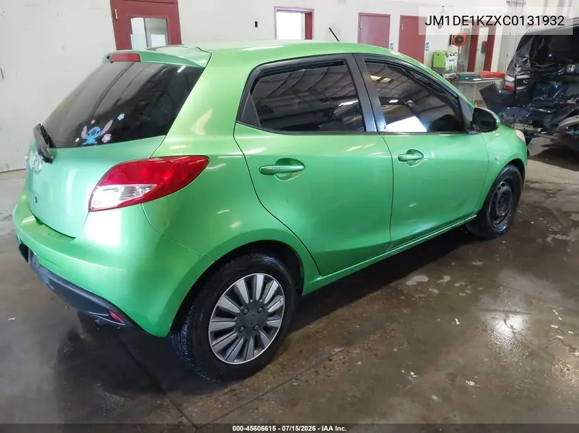 2012 Mazda Mazda2 Sport VIN: JM1DE1KZXC0131932 Lot: 45606615