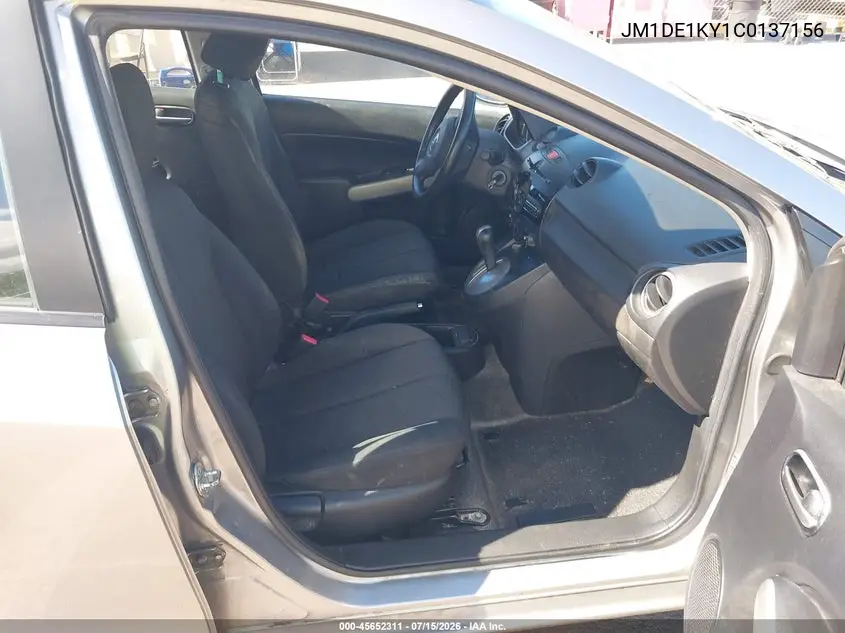 2012 Mazda Mazda2 Sport VIN: JM1DE1KY1C0137156 Lot: 45652311
