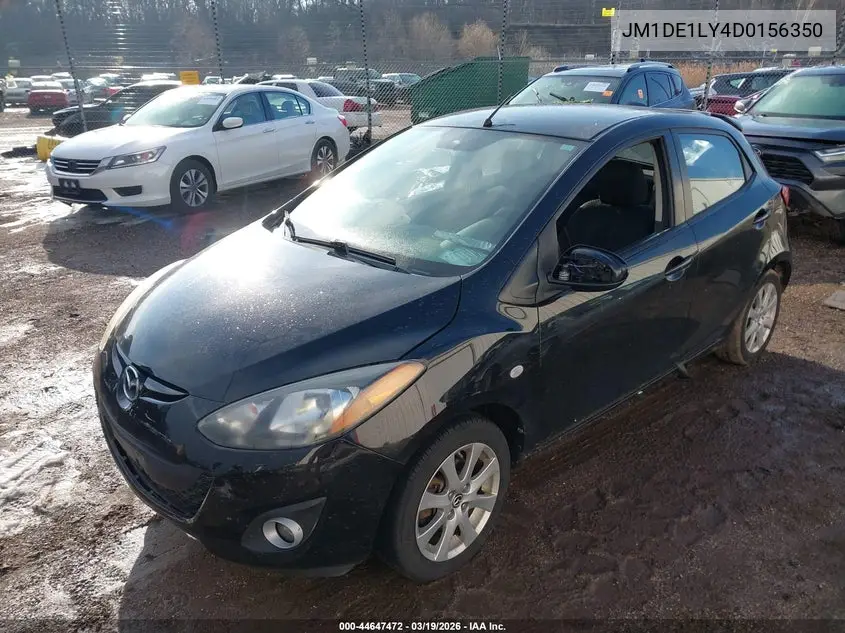 2013 Mazda Mazda2 Touring VIN: JM1DE1LY4D0156350 Lot: 44647472