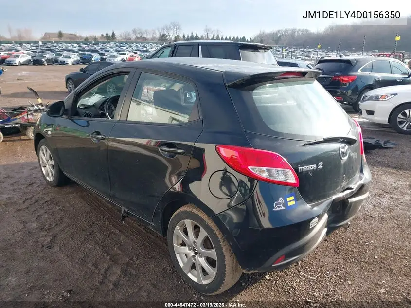 2013 Mazda Mazda2 Touring VIN: JM1DE1LY4D0156350 Lot: 44647472