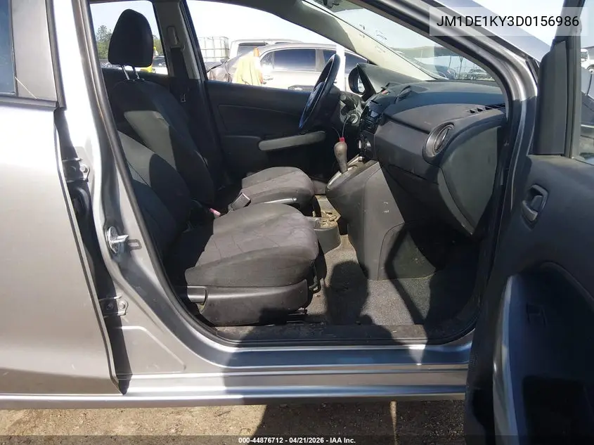 2013 Mazda Mazda2 Sport VIN: JM1DE1KY3D0156986 Lot: 44876712