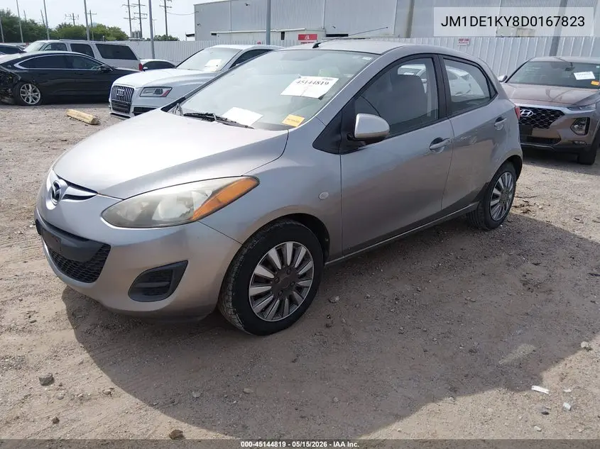 2013 Mazda Mazda2 Sport VIN: JM1DE1KY8D0167823 Lot: 45144819