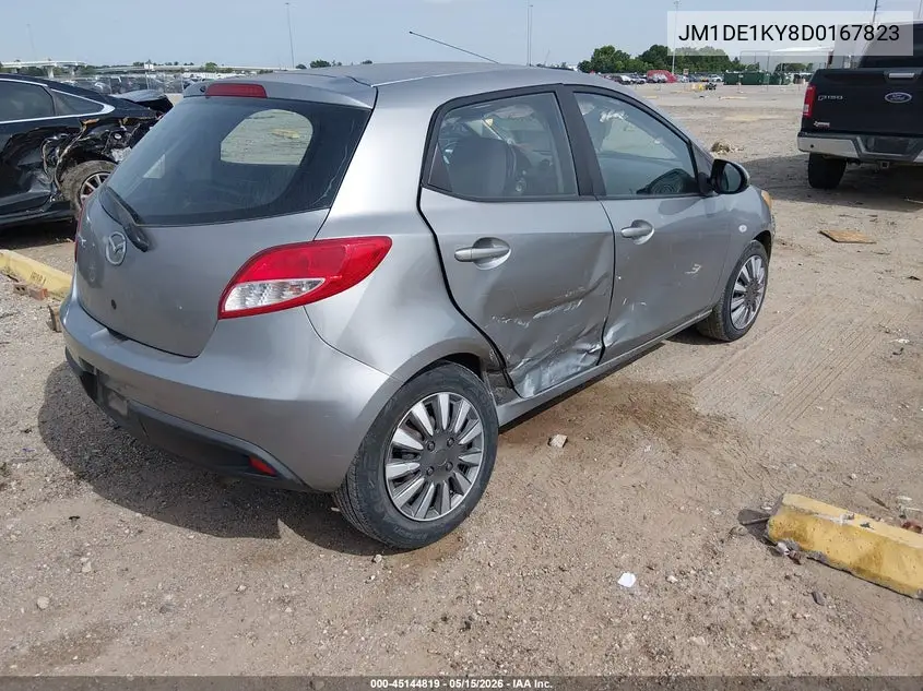 2013 Mazda Mazda2 Sport VIN: JM1DE1KY8D0167823 Lot: 45144819