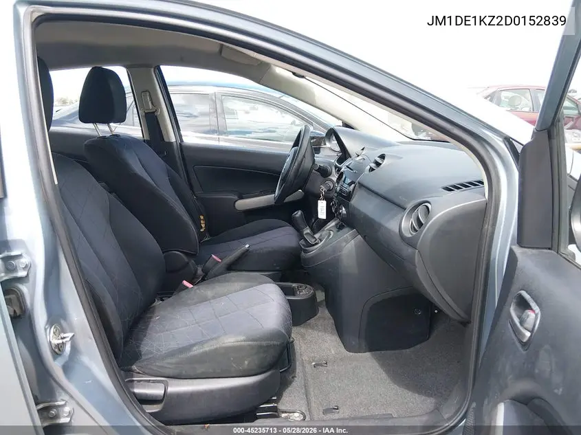2013 Mazda Mazda2 Sport VIN: JM1DE1KZ2D0152839 Lot: 45235713