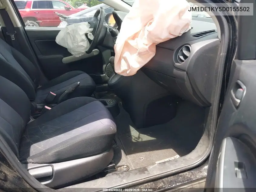 2013 Mazda Mazda2 Sport VIN: JM1DE1KY5D0155502 Lot: 45240433
