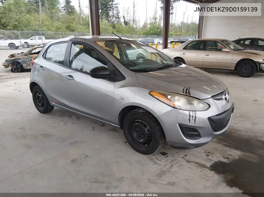 2013 Mazda Mazda2 Sport VIN: JM1DE1KZ9D0159139 Lot: 45251256