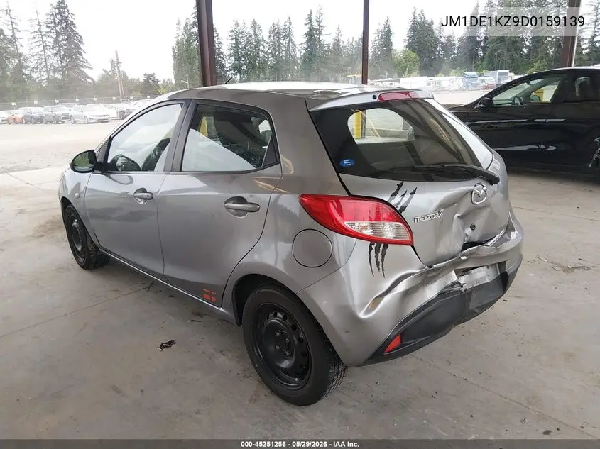 2013 Mazda Mazda2 Sport VIN: JM1DE1KZ9D0159139 Lot: 45251256