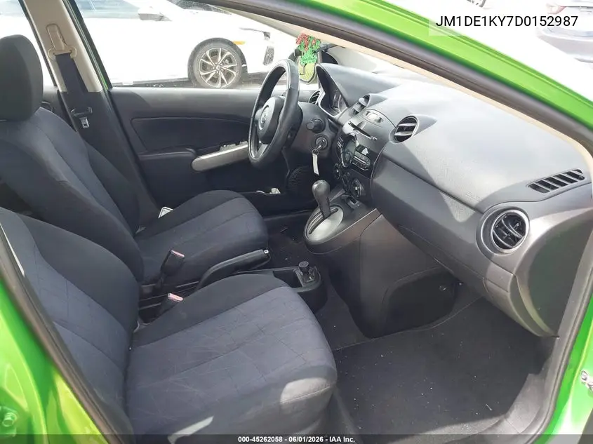 2013 Mazda Mazda2 Sport VIN: JM1DE1KY7D0152987 Lot: 45262058