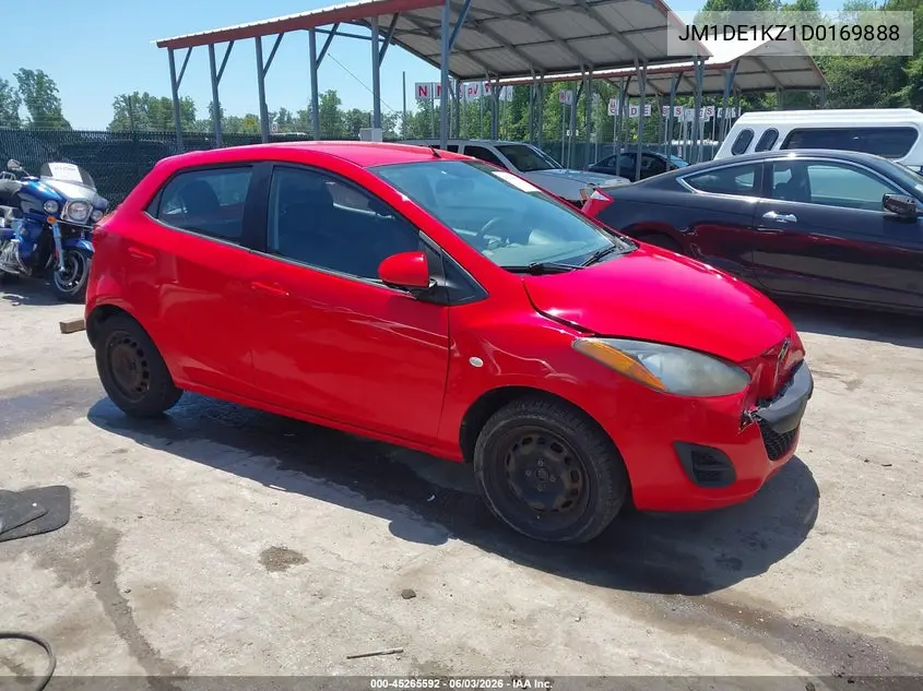 2013 Mazda Mazda2 Sport VIN: JM1DE1KZ1D0169888 Lot: 45265592