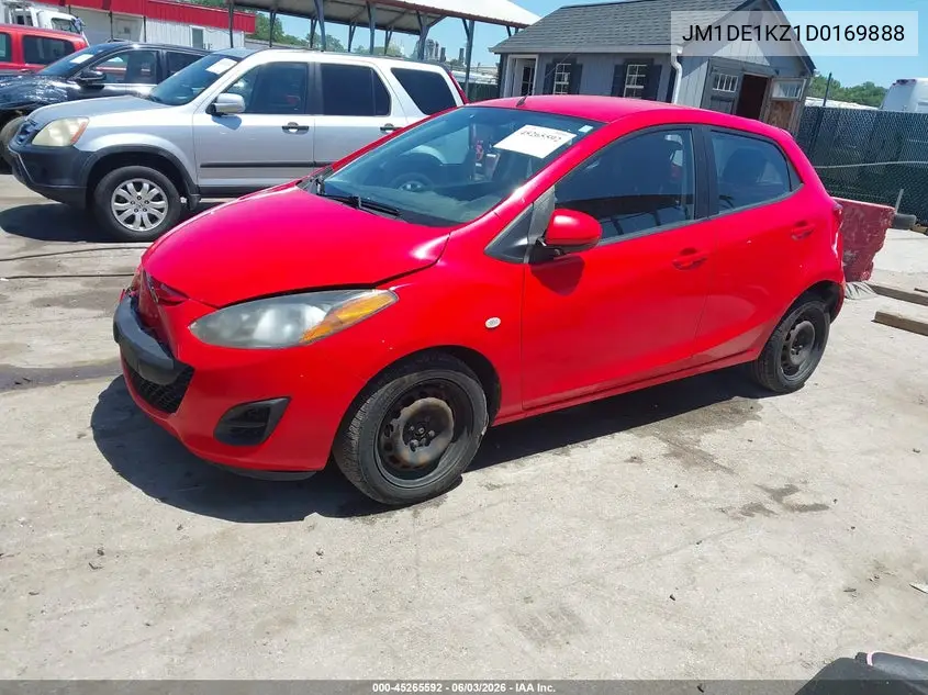 2013 Mazda Mazda2 Sport VIN: JM1DE1KZ1D0169888 Lot: 45265592