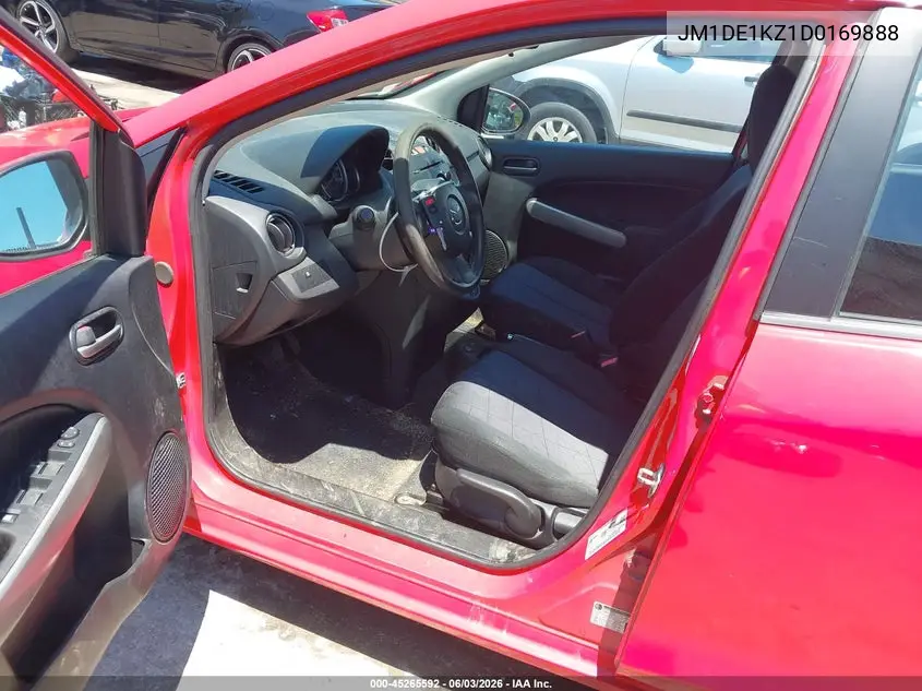 2013 Mazda Mazda2 Sport VIN: JM1DE1KZ1D0169888 Lot: 45265592