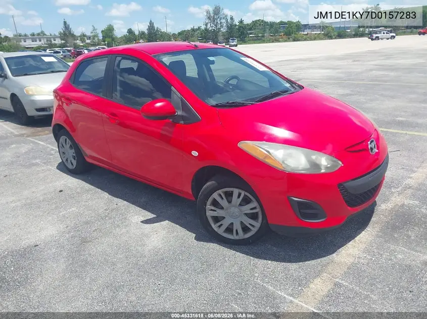 2013 Mazda Mazda2 Sport VIN: JM1DE1KY7D0157283 Lot: 45331618