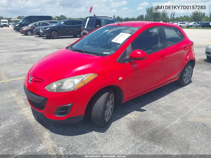 2013 Mazda Mazda2 Sport VIN: JM1DE1KY7D0157283 Lot: 45331618