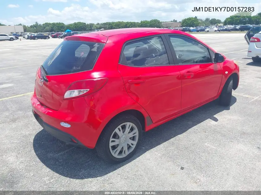 2013 Mazda Mazda2 Sport VIN: JM1DE1KY7D0157283 Lot: 45331618