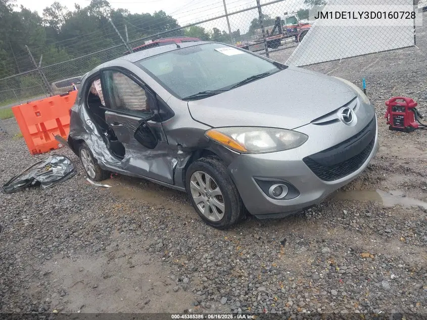 2013 Mazda Mazda2 Touring VIN: JM1DE1LY3D0160728 Lot: 45385386