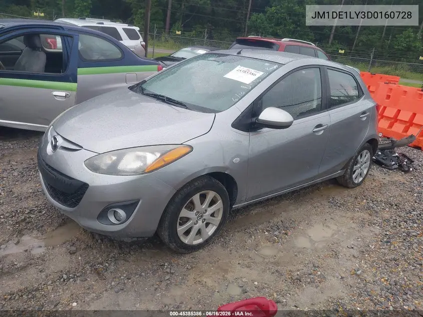 2013 Mazda Mazda2 Touring VIN: JM1DE1LY3D0160728 Lot: 45385386