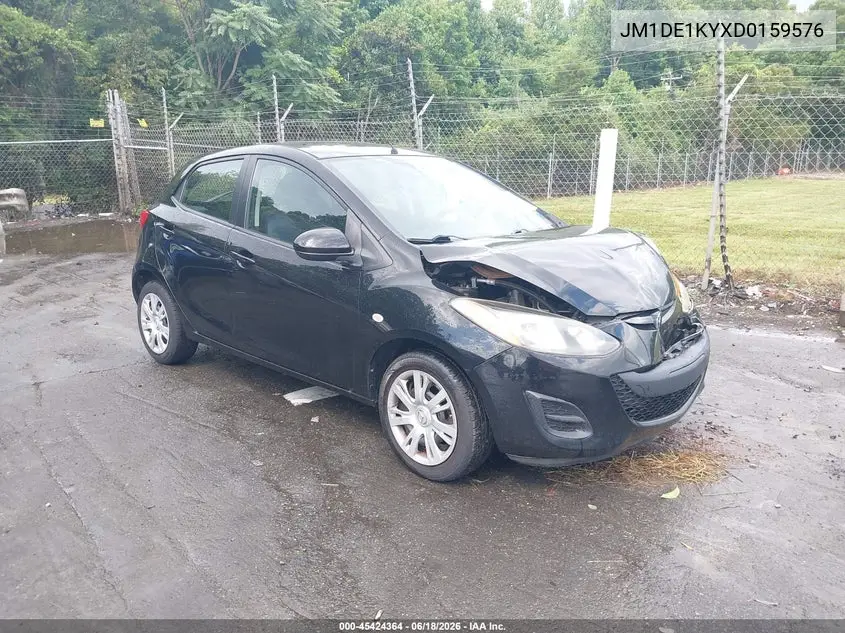 2013 Mazda Mazda2 Sport VIN: JM1DE1KYXD0159576 Lot: 45424364
