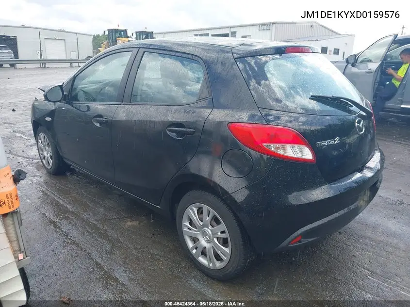 2013 Mazda Mazda2 Sport VIN: JM1DE1KYXD0159576 Lot: 45424364