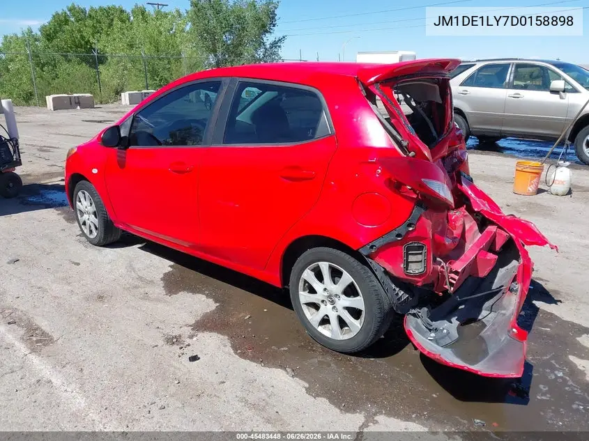 2013 Mazda Mazda2 Touring VIN: JM1DE1LY7D0158898 Lot: 45483448