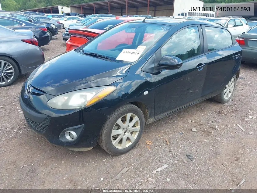 2013 Mazda Mazda2 Touring VIN: JM1DE1LY4D0164593 Lot: 45564849