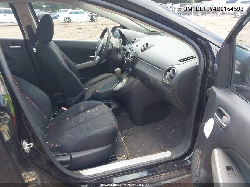 2013 Mazda Mazda2 Touring VIN: JM1DE1LY4D0164593 Lot: 45564849