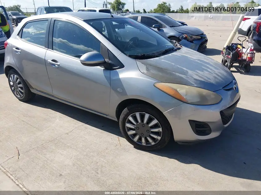 2013 Mazda Mazda2 Sport VIN: JM1DE1KY6D0170459 Lot: 45585520