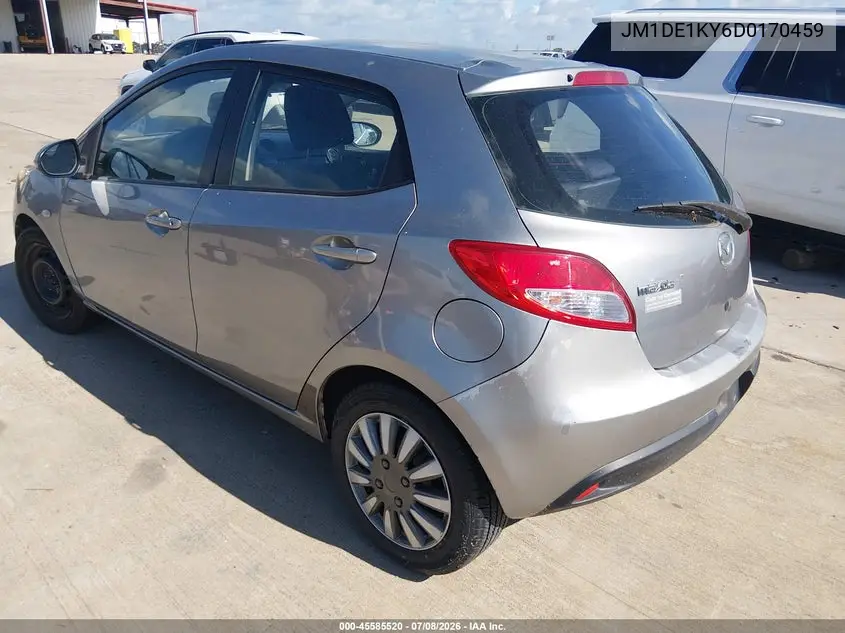 2013 Mazda Mazda2 Sport VIN: JM1DE1KY6D0170459 Lot: 45585520