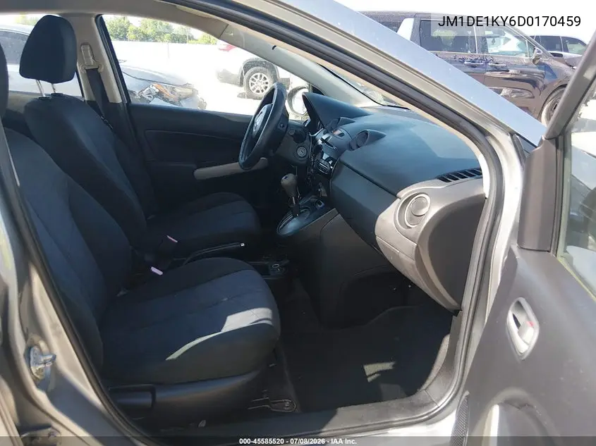 2013 Mazda Mazda2 Sport VIN: JM1DE1KY6D0170459 Lot: 45585520