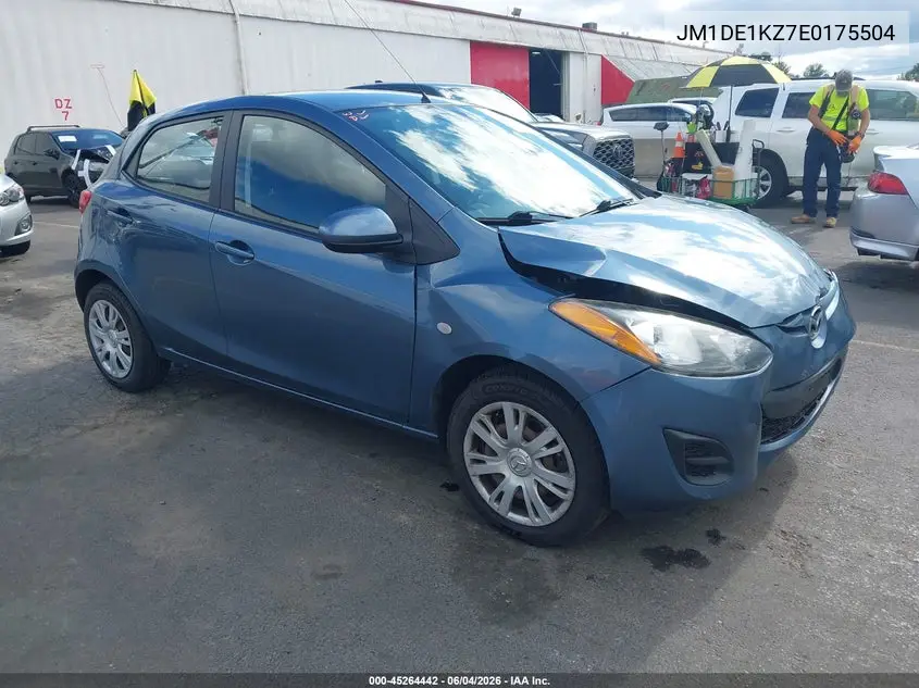 2014 Mazda Mazda2 Sport VIN: JM1DE1KZ7E0175504 Lot: 45264442