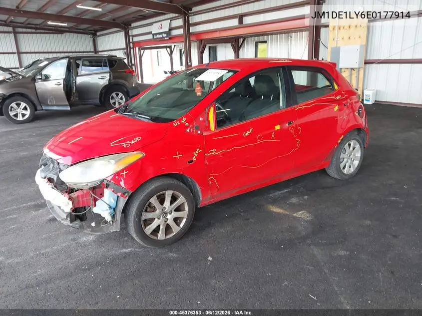 2014 Mazda Mazda2 Touring VIN: JM1DE1LY6E0177914 Lot: 45376353