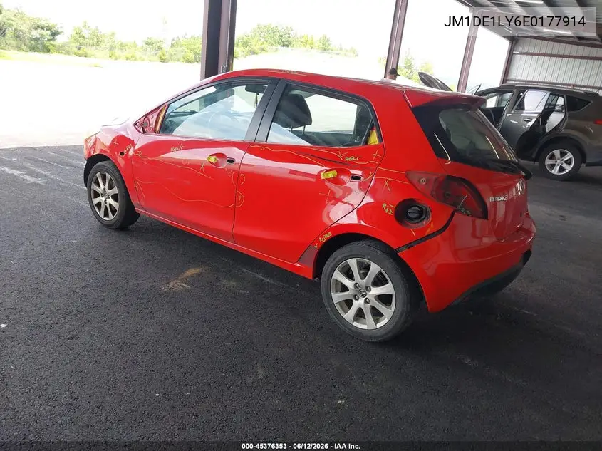 2014 Mazda Mazda2 Touring VIN: JM1DE1LY6E0177914 Lot: 45376353