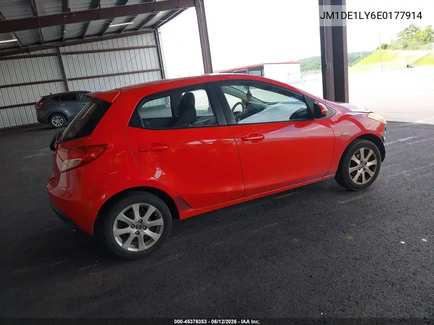 2014 Mazda Mazda2 Touring VIN: JM1DE1LY6E0177914 Lot: 45376353
