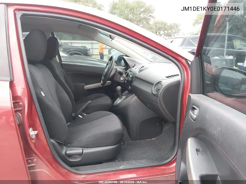 2014 Mazda Mazda2 Sport VIN: JM1DE1KY0E0171446 Lot: 45393768