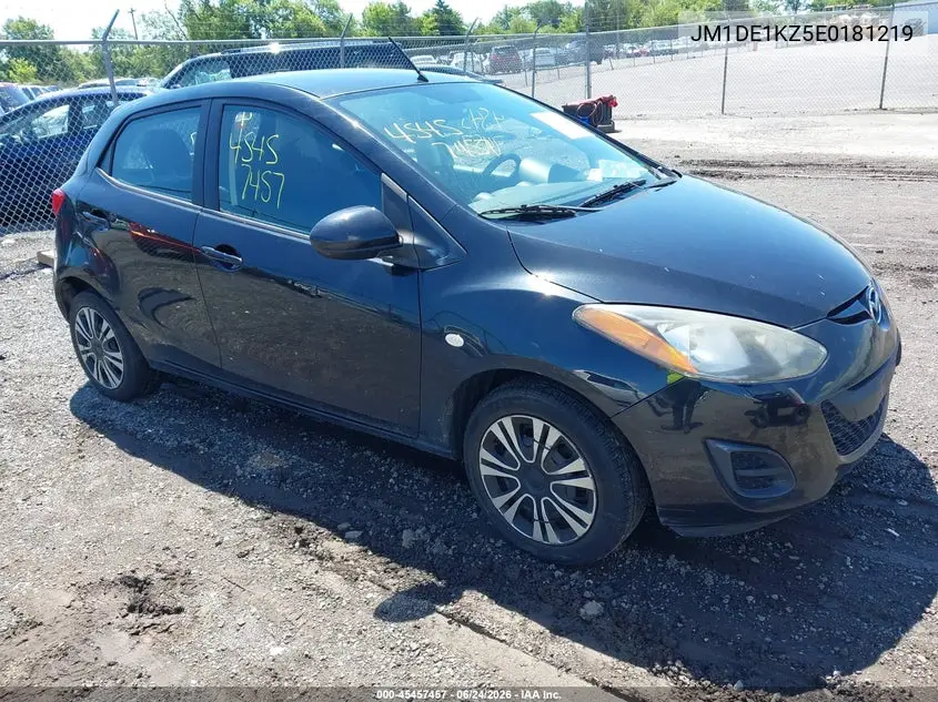 2014 Mazda Mazda2 Sport VIN: JM1DE1KZ5E0181219 Lot: 45457457