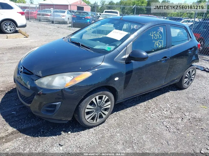 2014 Mazda Mazda2 Sport VIN: JM1DE1KZ5E0181219 Lot: 45457457
