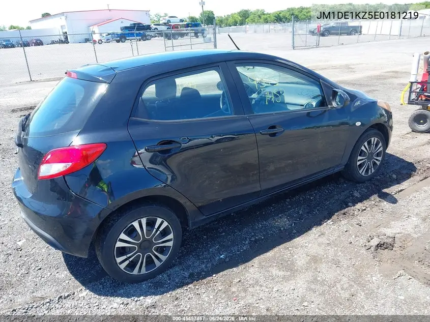 2014 Mazda Mazda2 Sport VIN: JM1DE1KZ5E0181219 Lot: 45457457