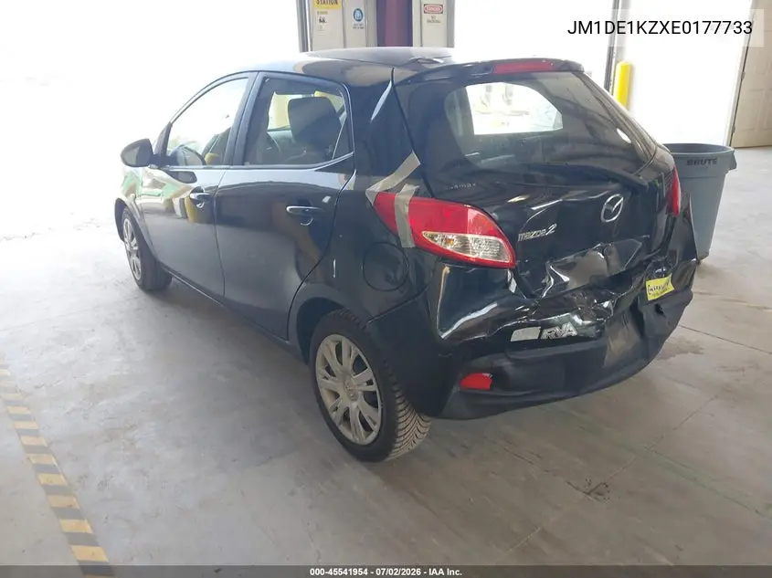 2014 Mazda Mazda2 Sport VIN: JM1DE1KZXE0177733 Lot: 45541954