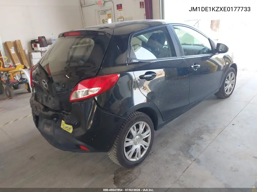 2014 Mazda Mazda2 Sport VIN: JM1DE1KZXE0177733 Lot: 45541954