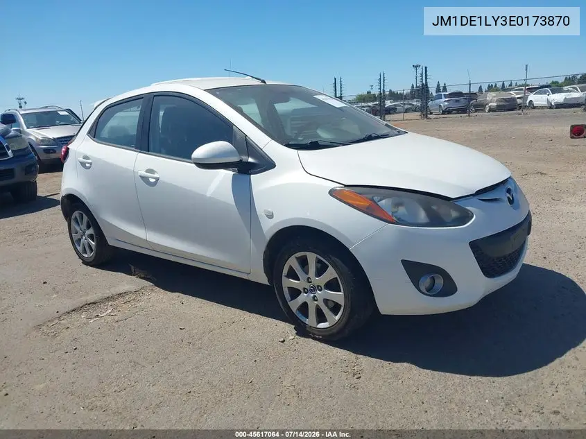 2014 Mazda Mazda2 Touring VIN: JM1DE1LY3E0173870 Lot: 45617064